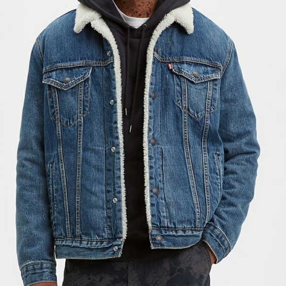 Levi's Sherpa Trucker Jacket - Picture 2 of 8